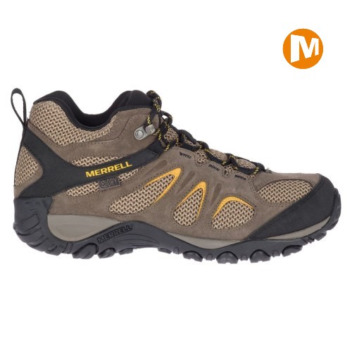 Pánské Trekové Boty Merrell Yokota 2 Mid Waterproof Světle Hnědé (CZ. LVHTO)